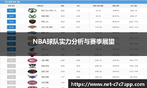 NBA球队实力分析与赛季展望